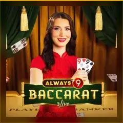 Always 9 Baccarat canlı masa önizlemesi