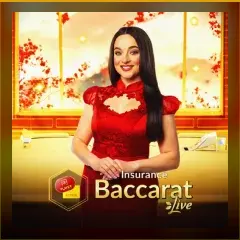 Insurance Baccarat canlı masa önizlemesi